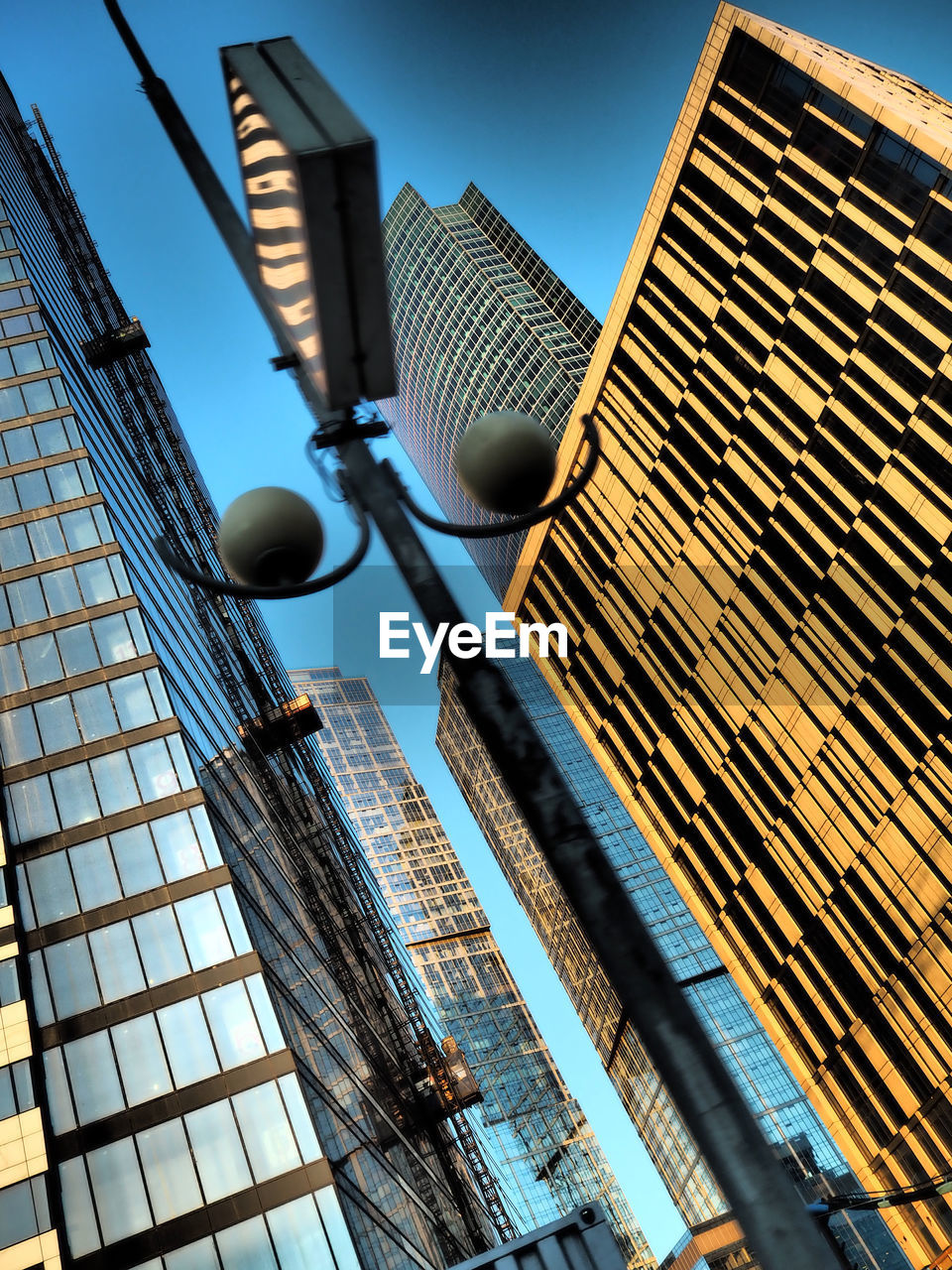 LOW ANGLE VIEW OF OFFICE BUILDING