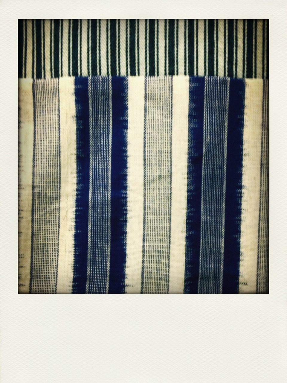 Close-up of striped fabric
