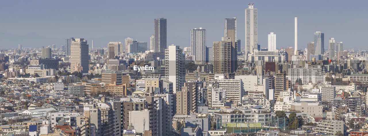 Tokyo, japan - february 11, 2016 / cityscape of tokyo in japan