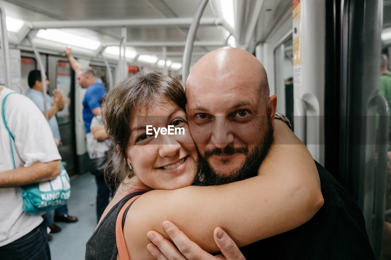 Portrait of smiling couple