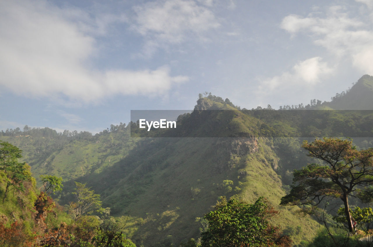 SCENIC VIEW OF MOUNTAIN AGAINST SKY