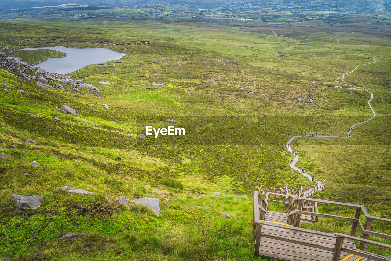 HIGH ANGLE VIEW OF LANDSCAPE