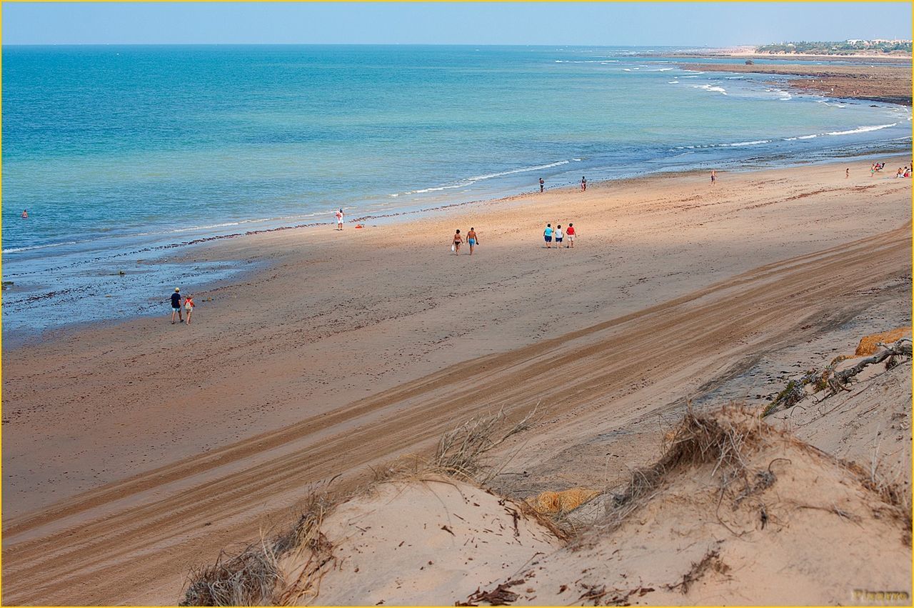 VIEW OF PEOPLE ON BEACH