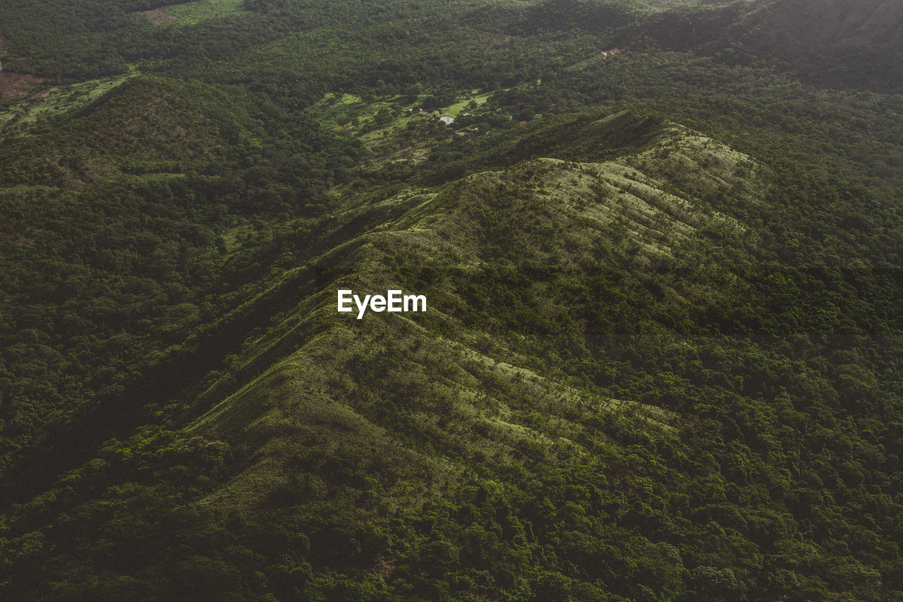 High angle view of landscape