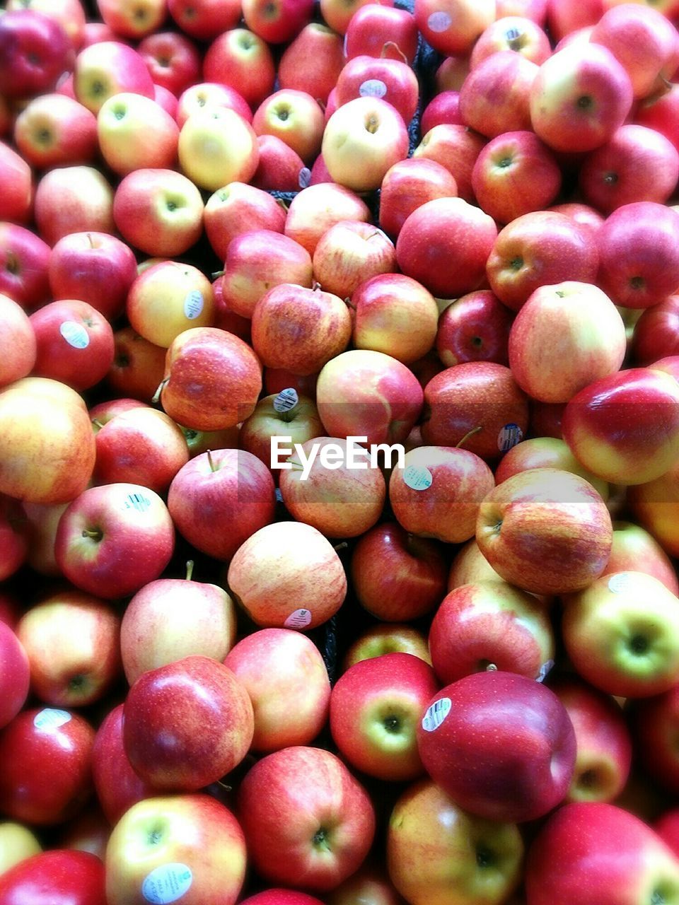 Close up of red apples