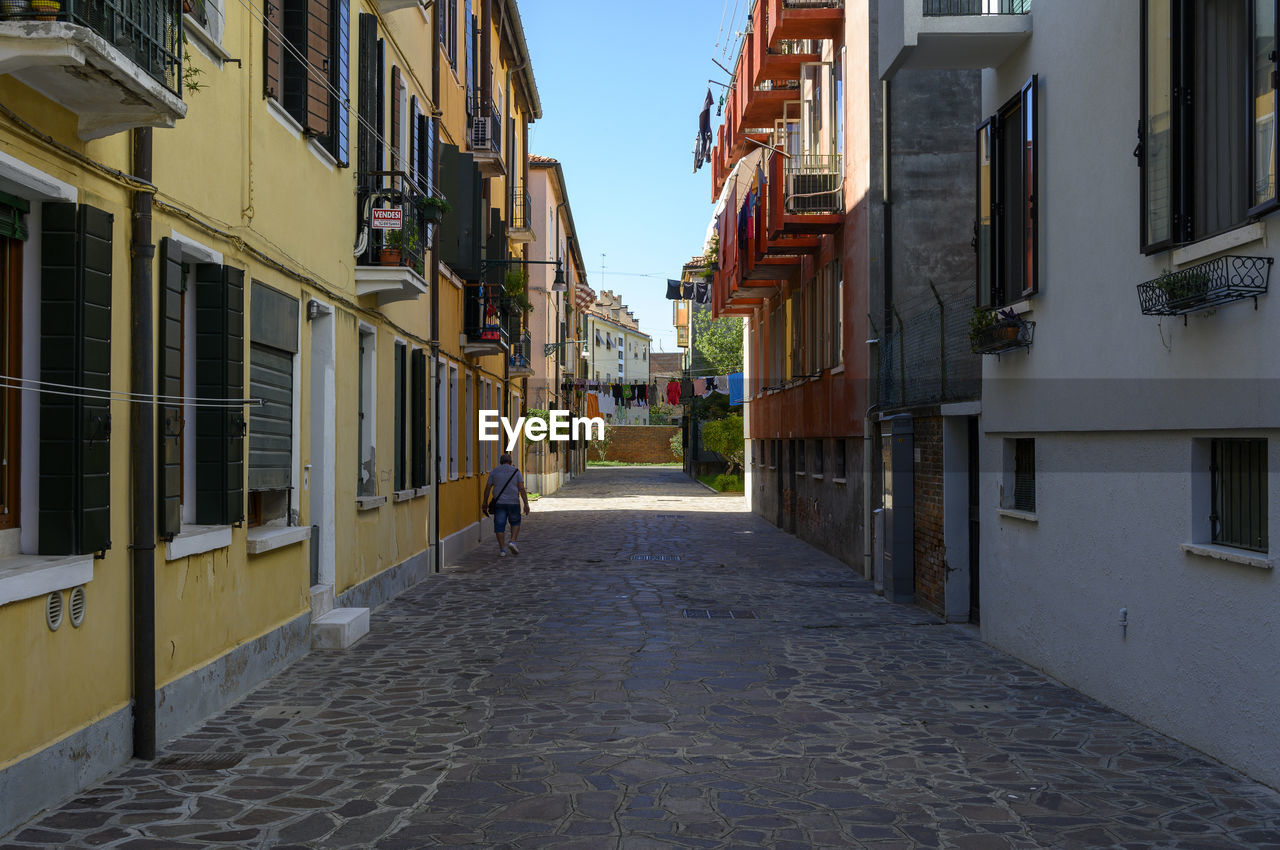 Street in venice.