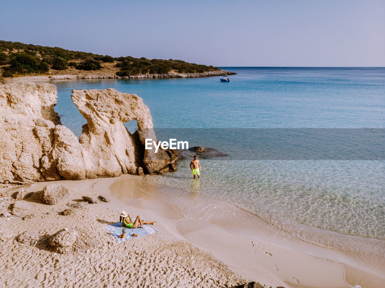 PANORAMIC SHOT OF SEA AGAINST SKY