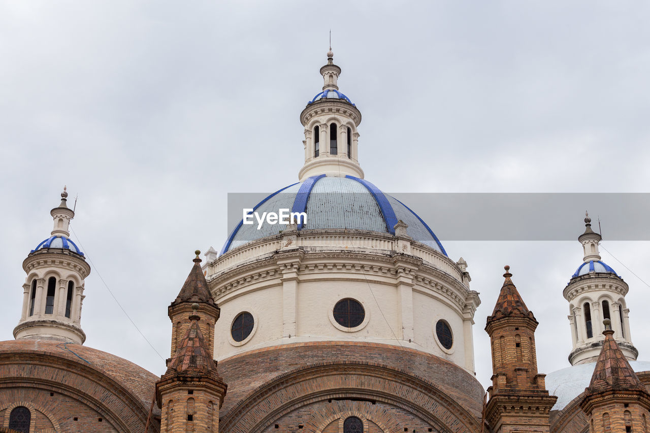 LOW ANGLE VIEW OF BELL TOWER