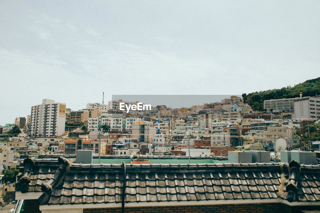 View of cityscape against sky