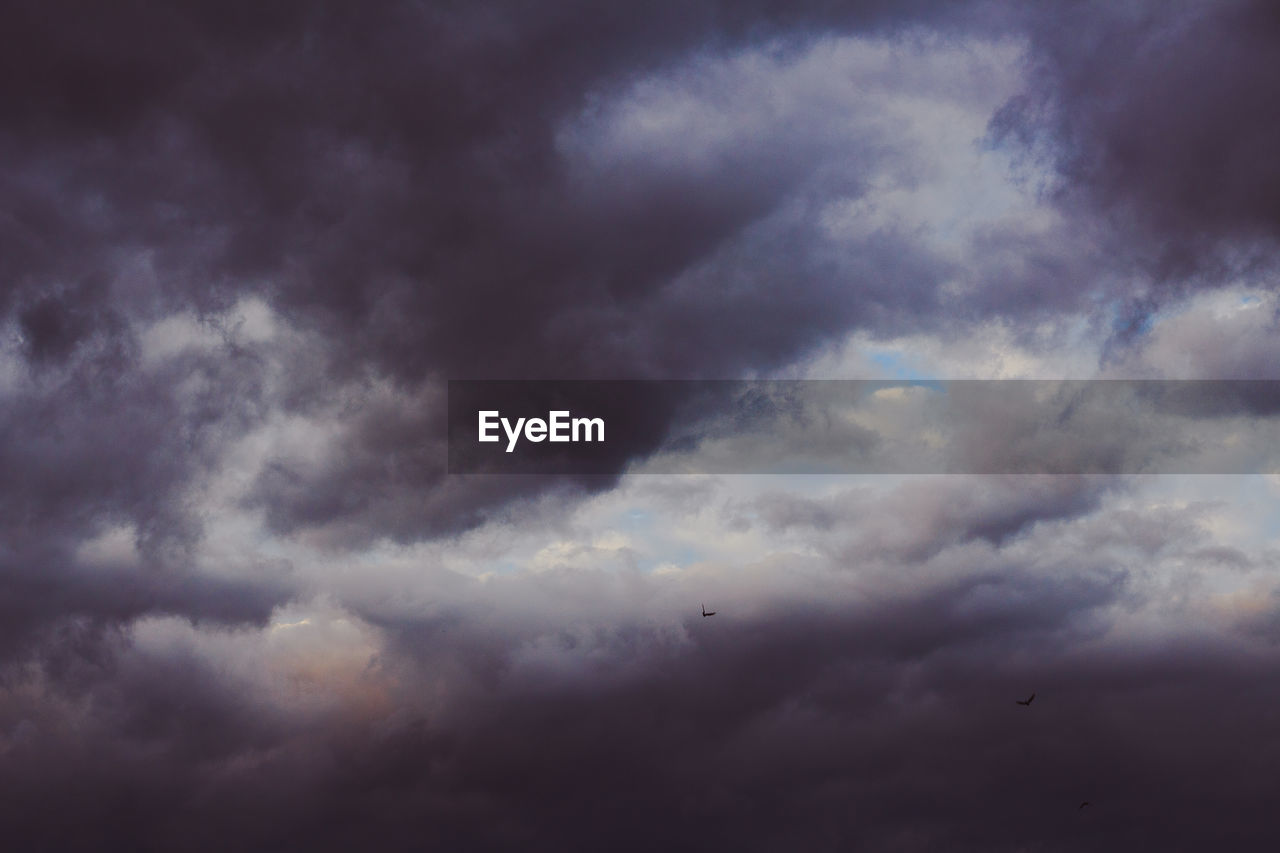 LOW ANGLE VIEW OF DRAMATIC SKY