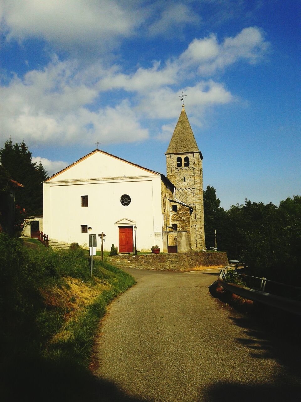 VIEW OF CHURCH AGAINST THE SKY