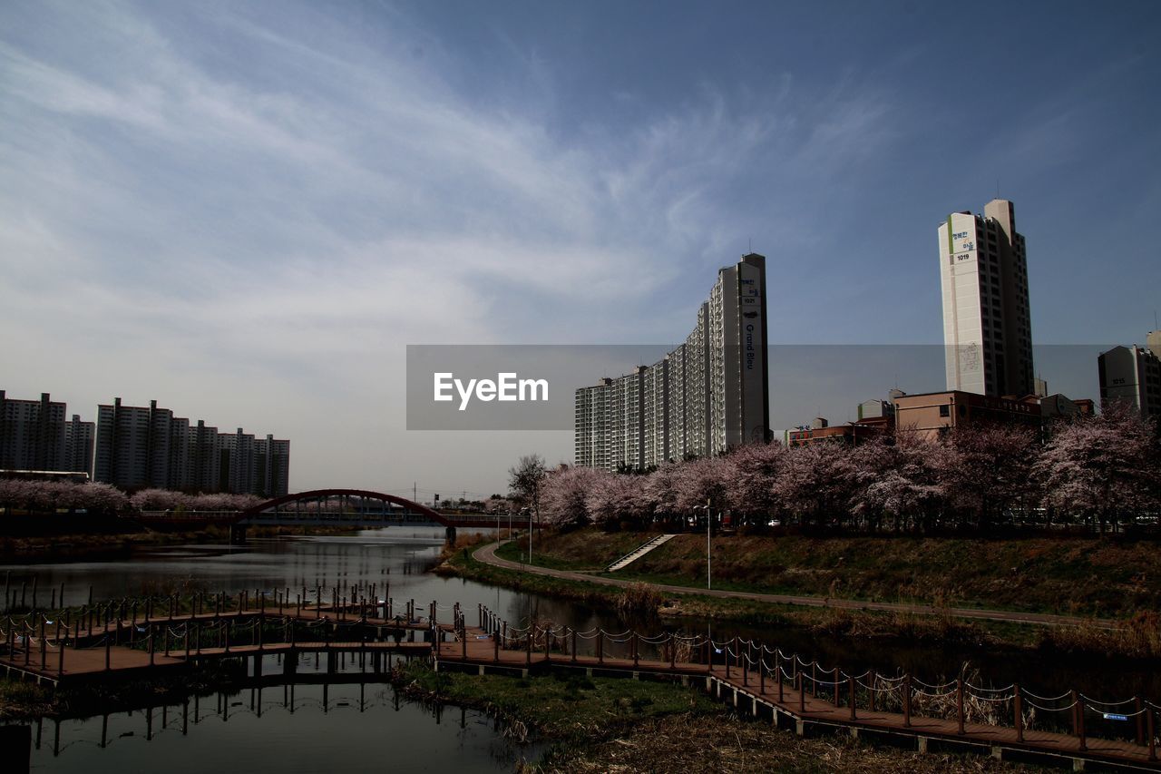 CITY SKYLINE AGAINST SKY