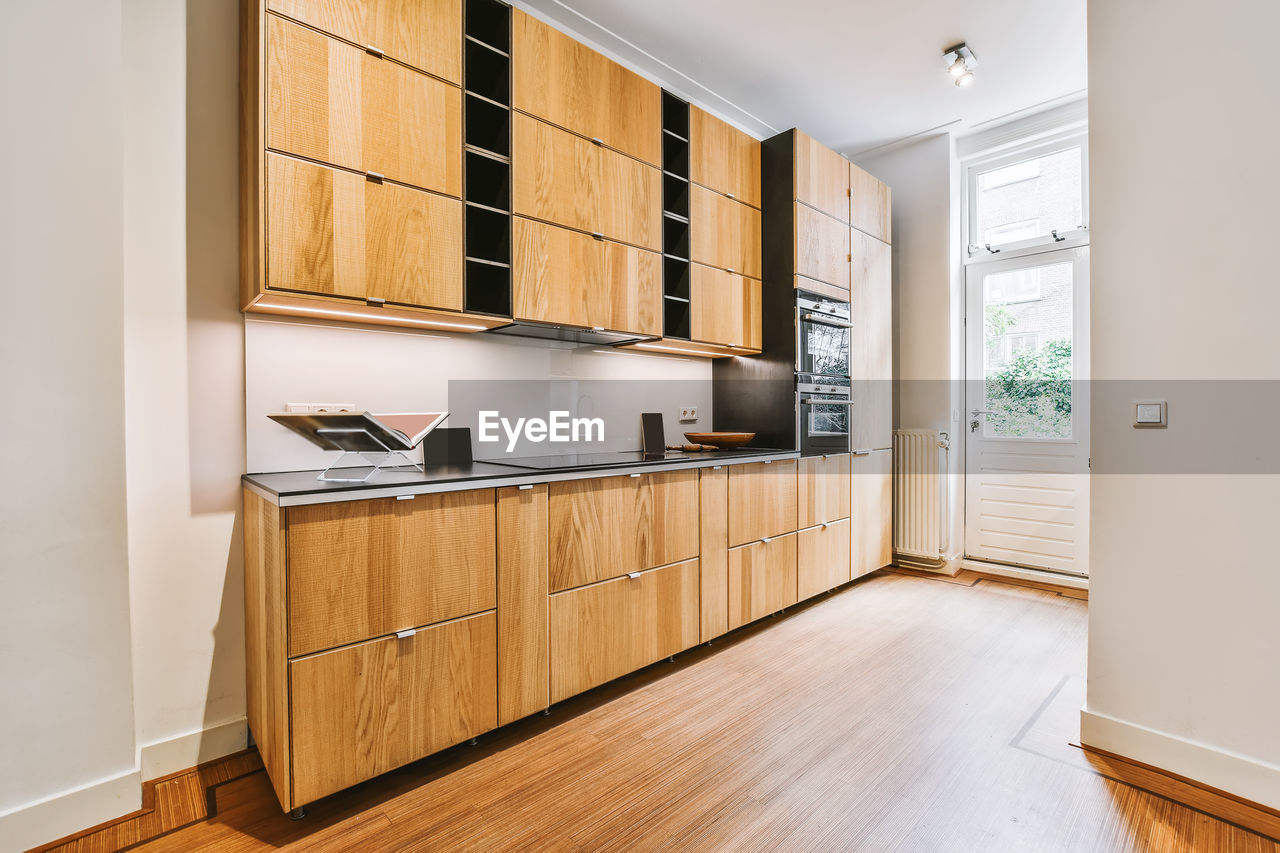 Interior of modern kitchen