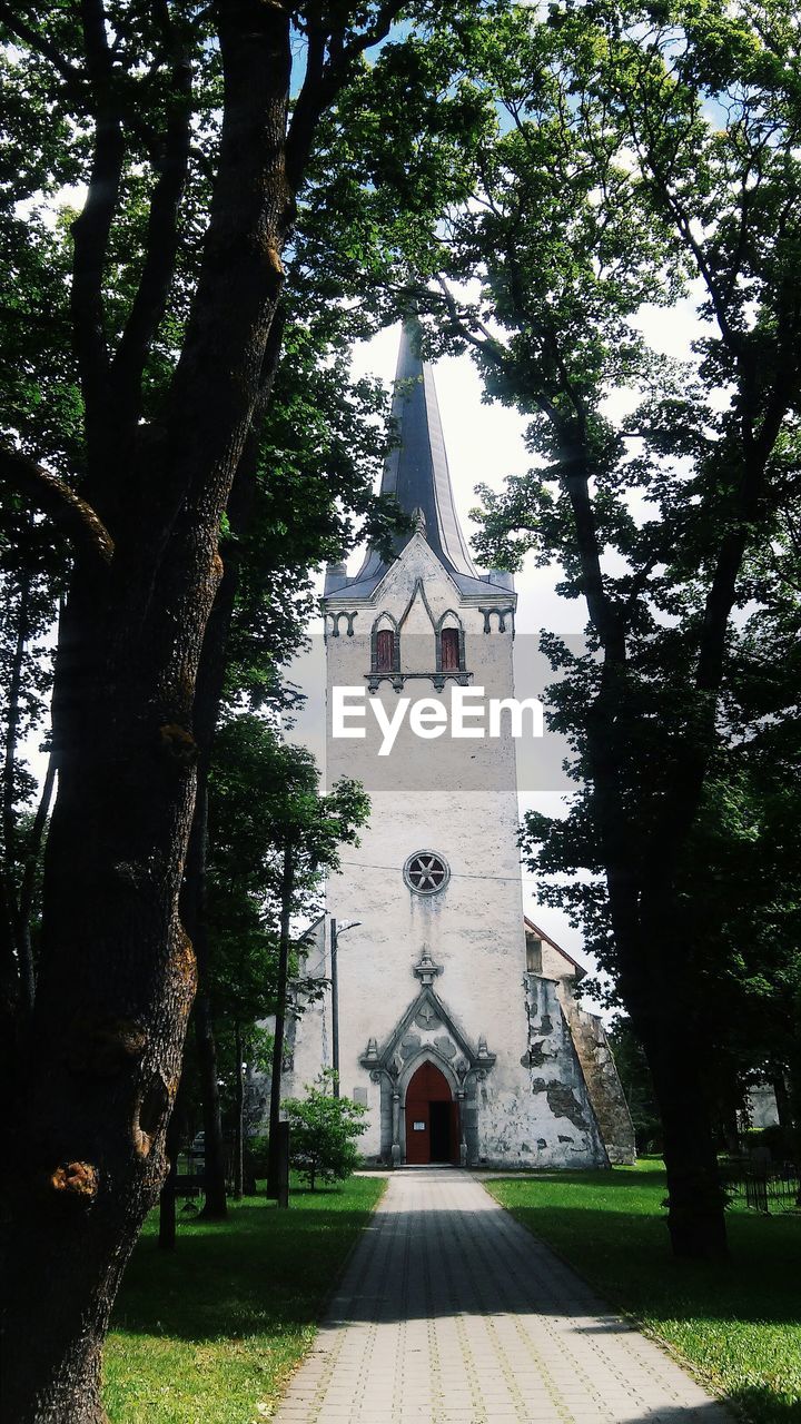 VIEW OF BUILT STRUCTURES