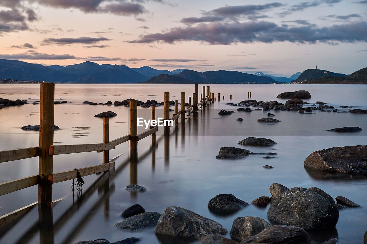 Fence to nowhere, norway