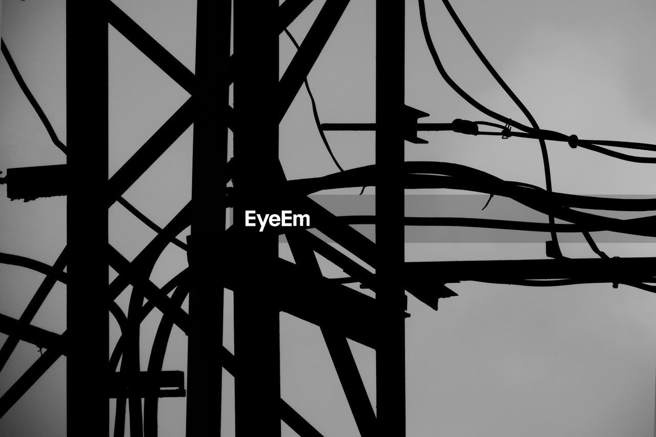 LOW ANGLE VIEW OF SILHOUETTE TREES AGAINST SKY