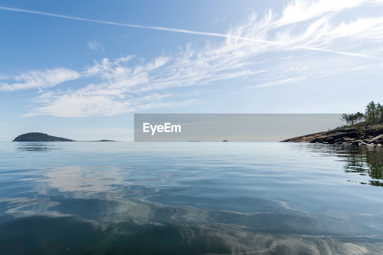 VIEW OF SEA AGAINST SKY