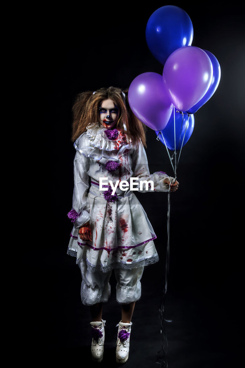 Cosplay of a clown girl