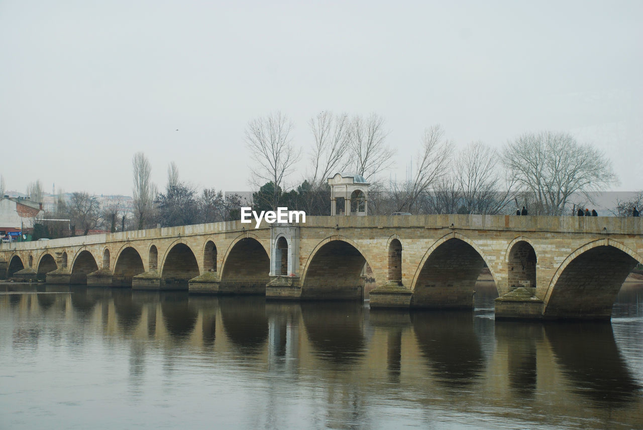 BRIDGE OVER RIVER WITH BRIDGE IN BACKGROUND