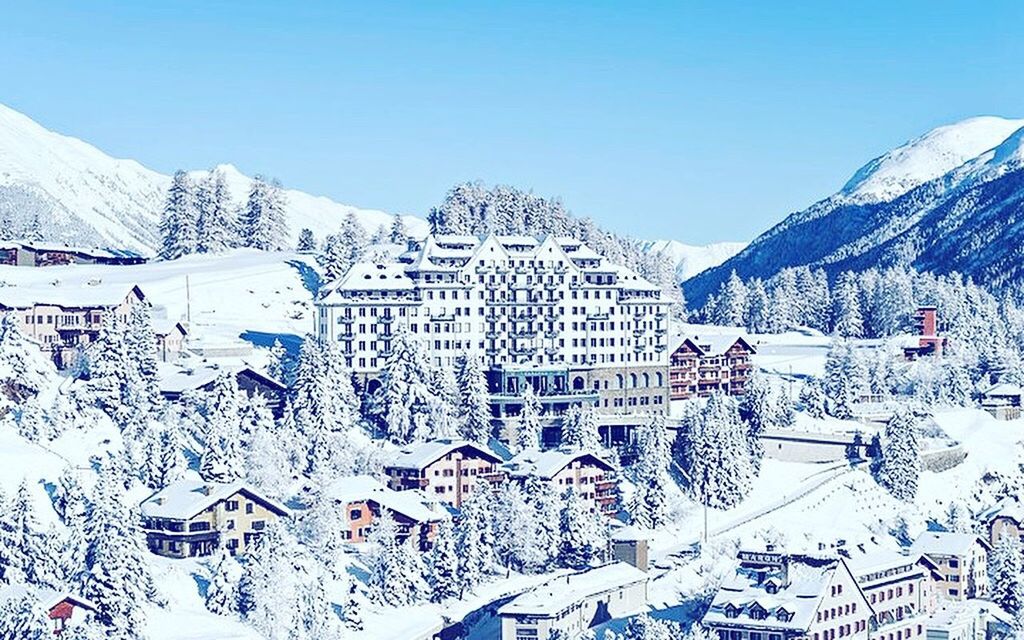 VIEW OF SNOW COVERED LANDSCAPE