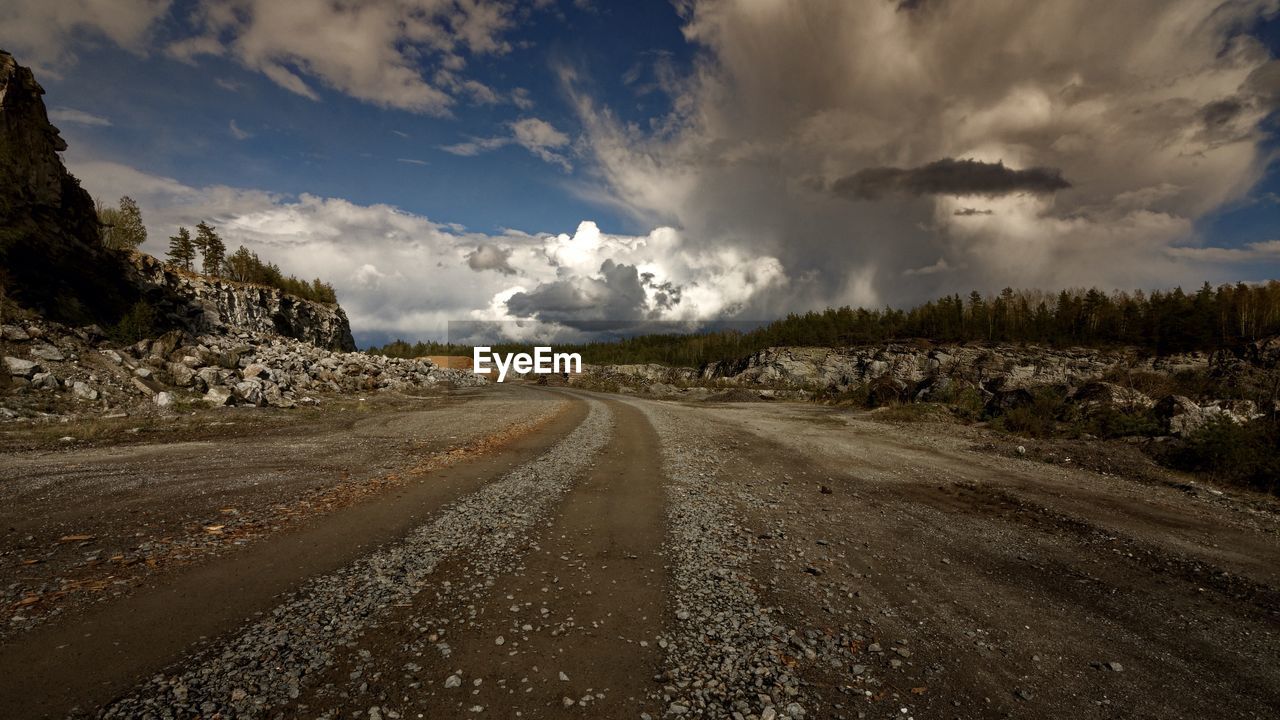 ROAD PASSING THROUGH LAND