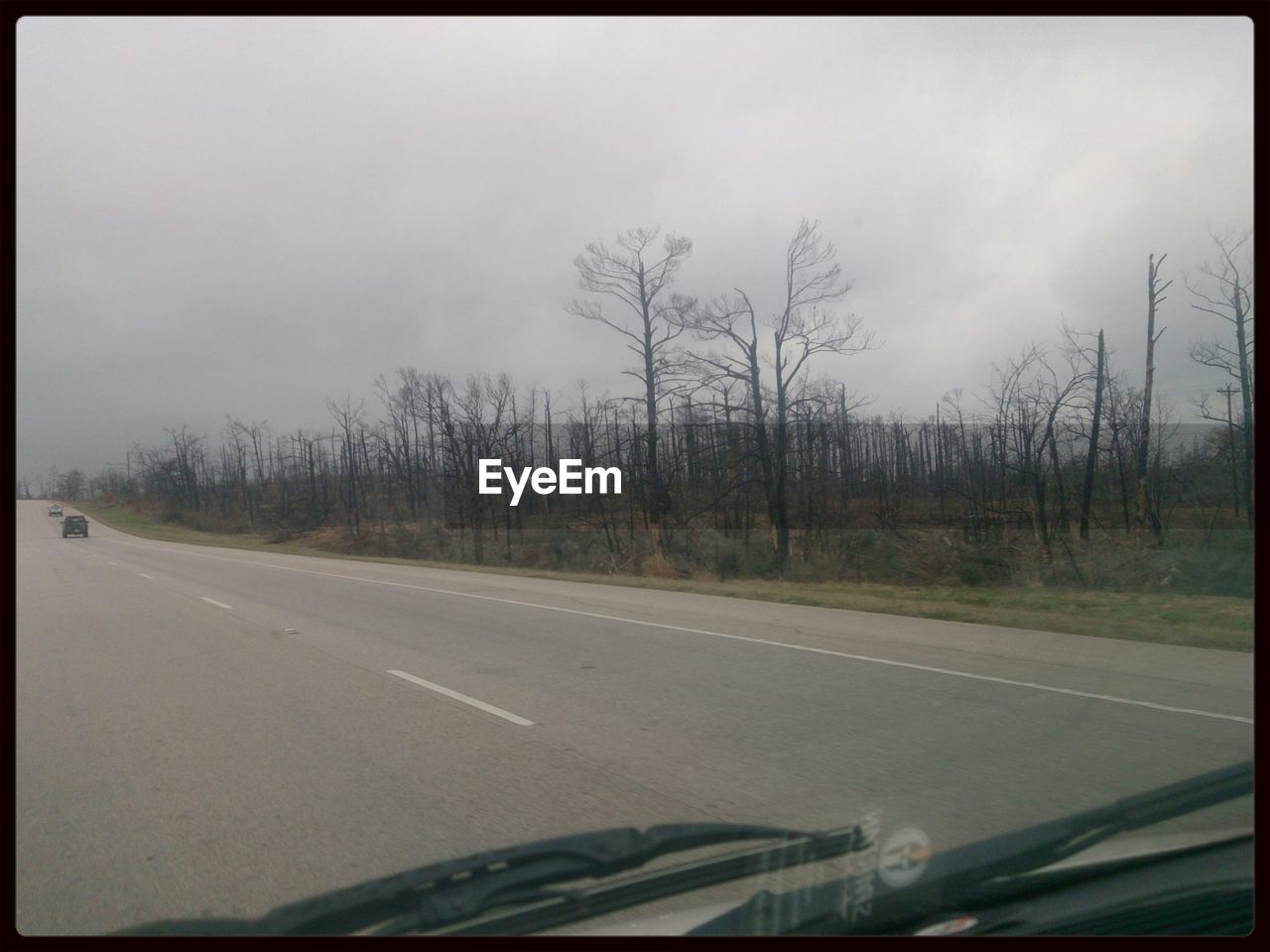 ROAD PASSING THROUGH LANDSCAPE