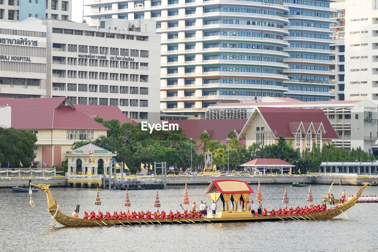 BUILDINGS BY RIVER