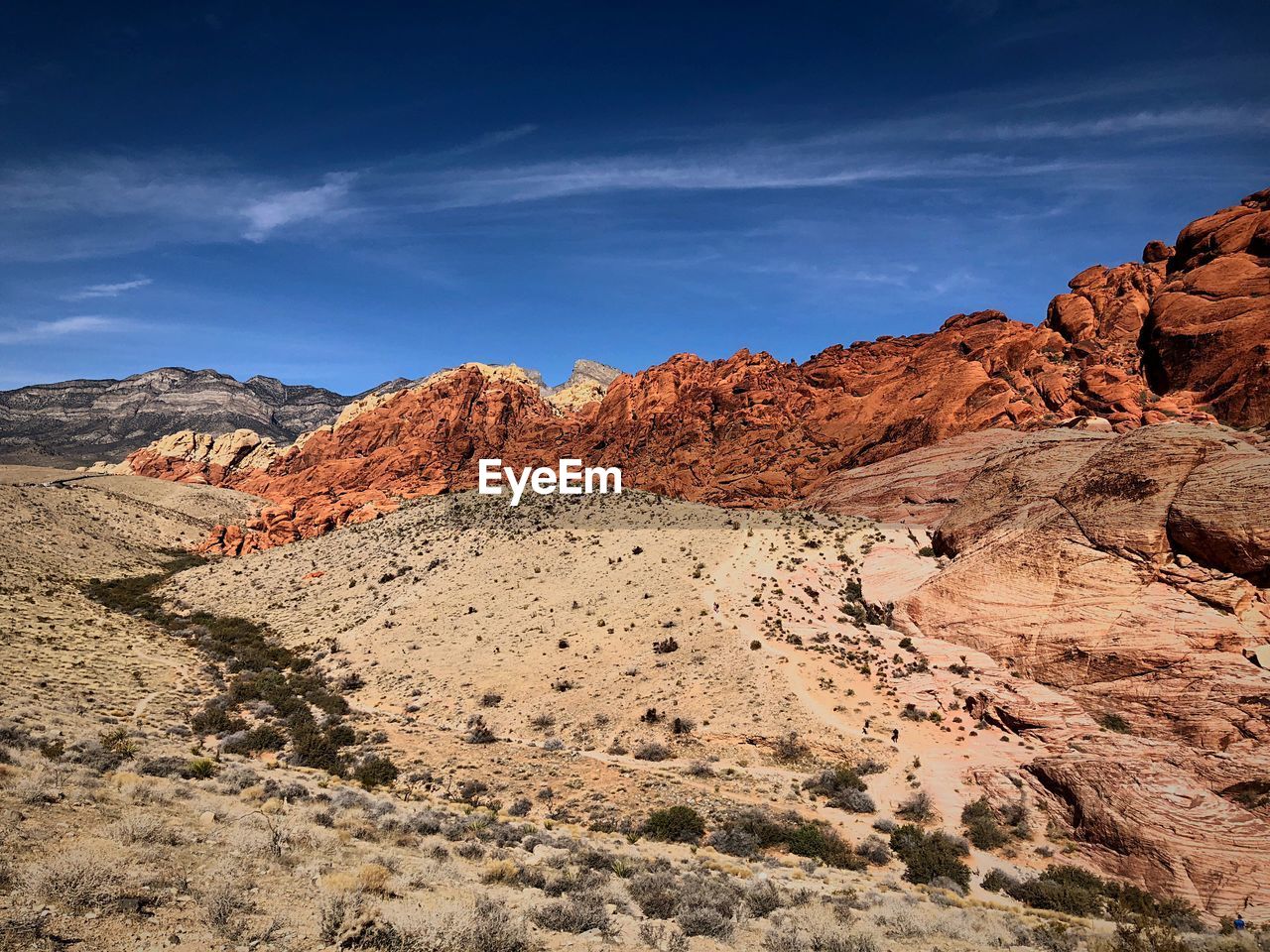 VIEW OF ROCK FORMATIONS