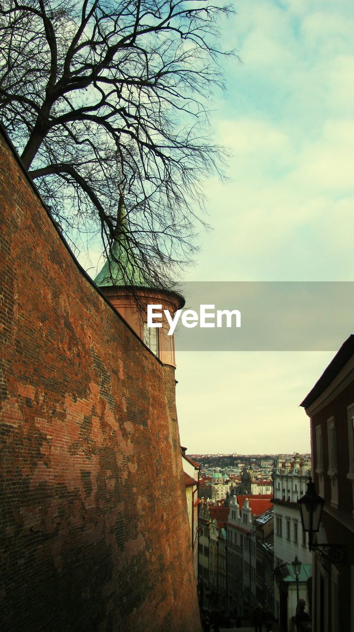 LOW ANGLE VIEW OF BUILDINGS