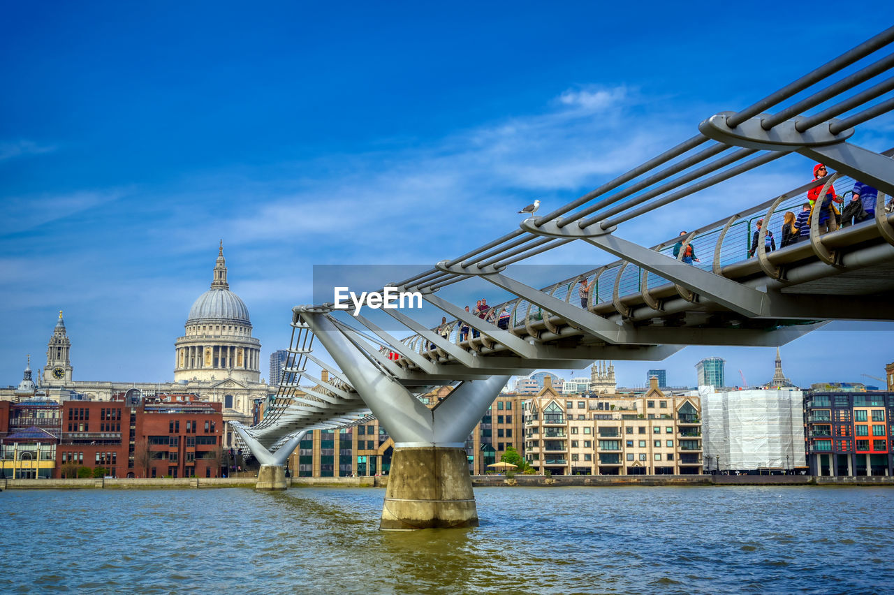 VIEW OF BRIDGE OVER RIVER