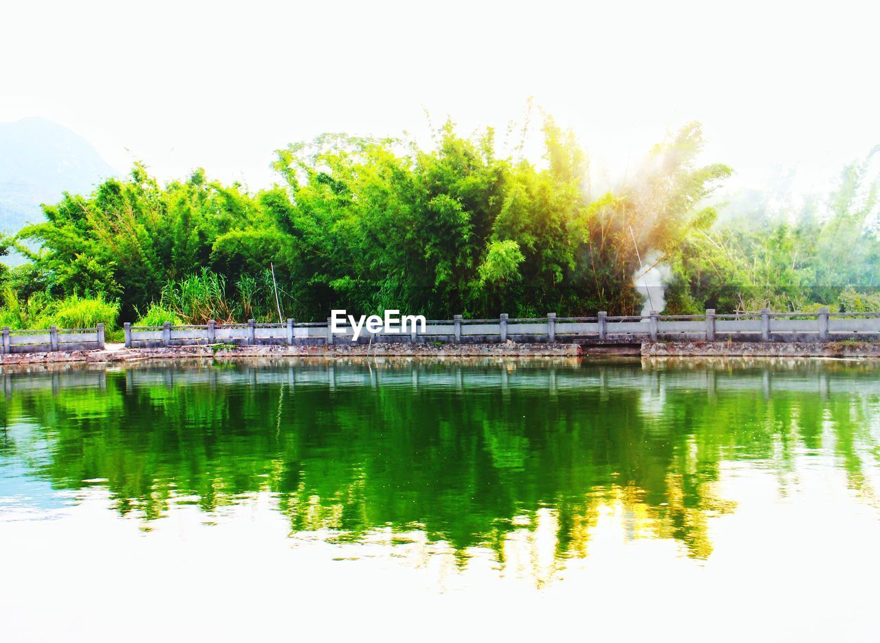 SCENIC VIEW OF LAKE