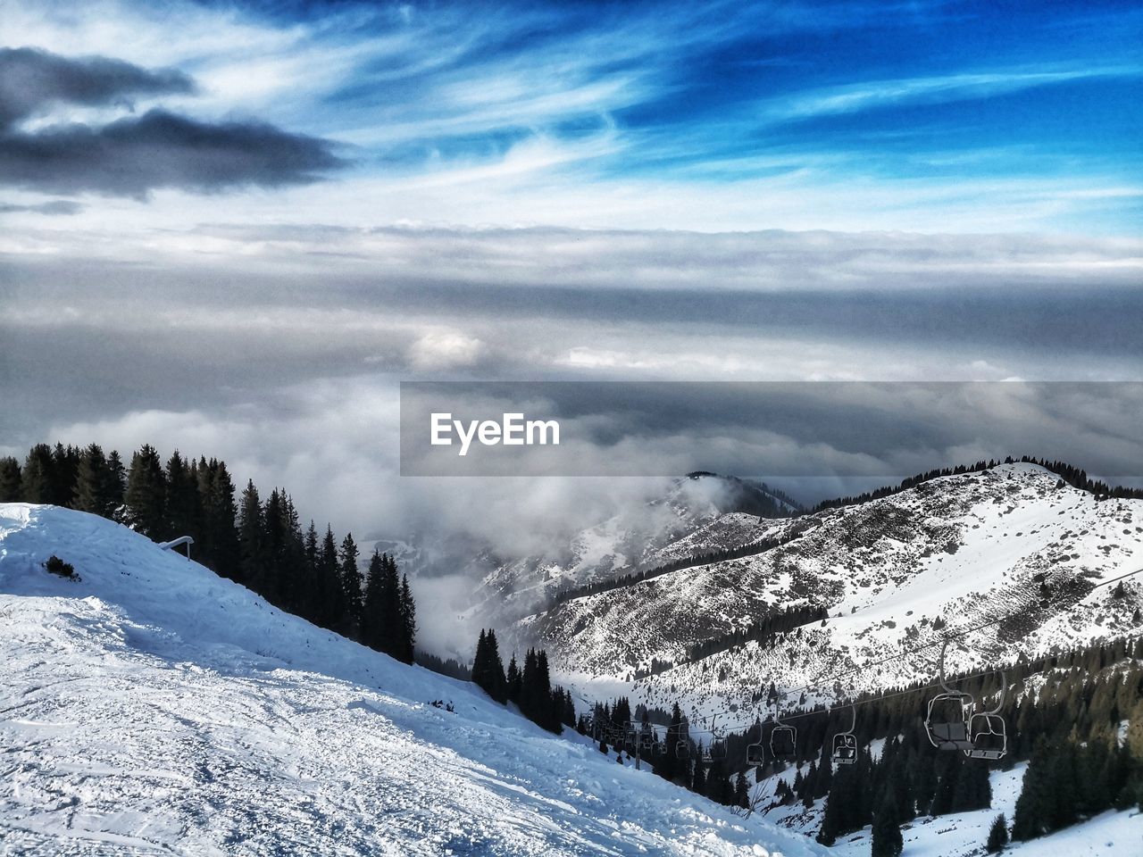 SNOWCAPPED MOUNTAIN AGAINST SKY