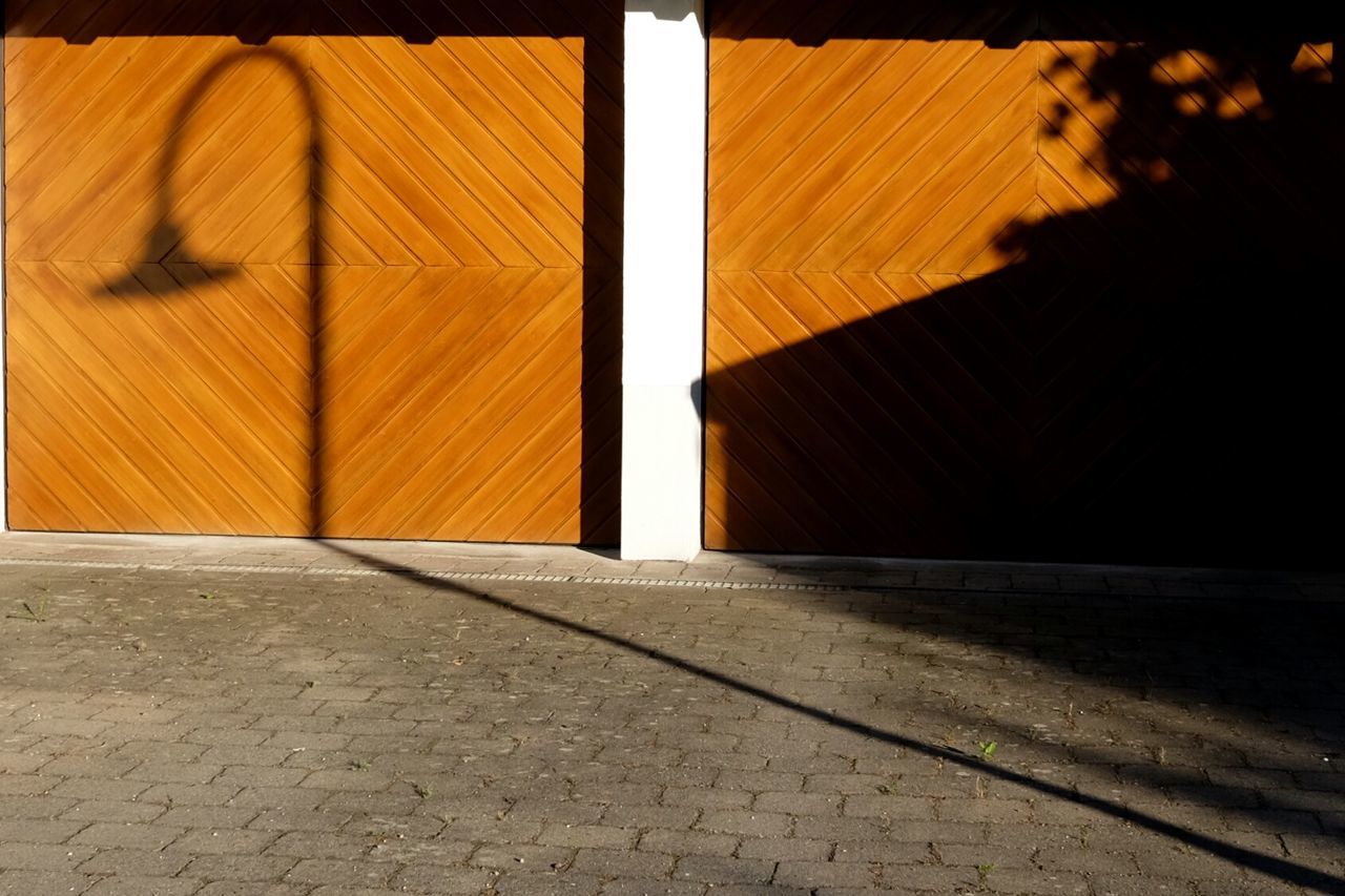 Shadow of built structure
