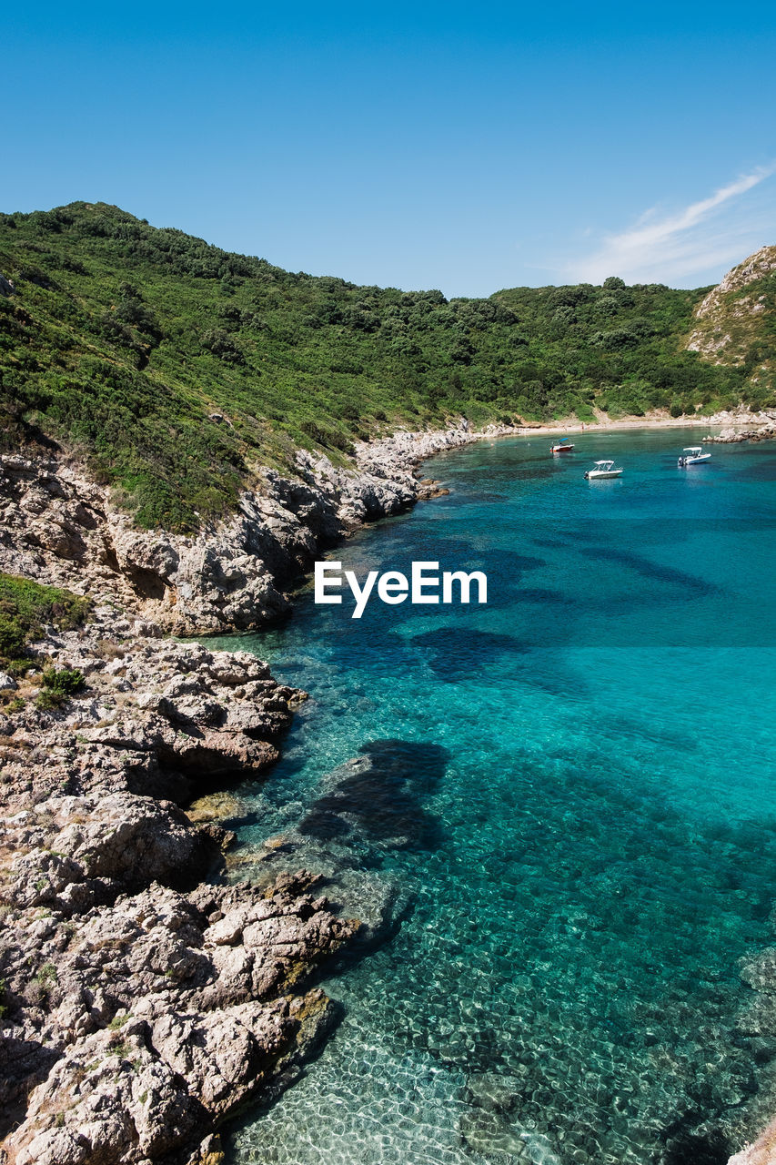 SCENIC VIEW OF BAY