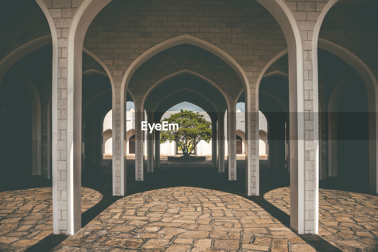 ARCHWAY OF ARCHED CORRIDOR