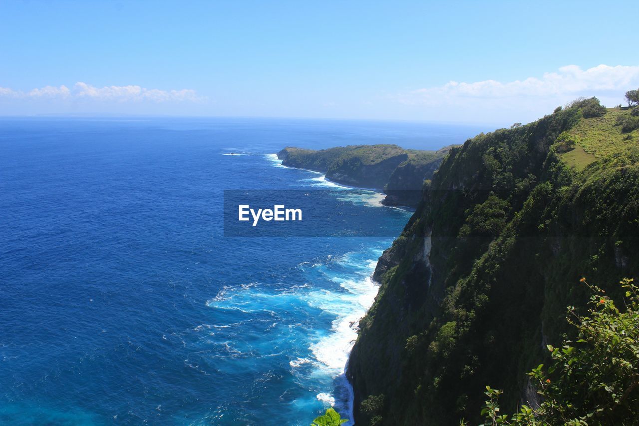 SCENIC VIEW OF BLUE SEA AND SKY