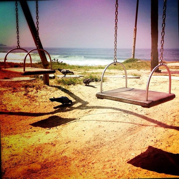 VIEW OF EMPTY BEACH