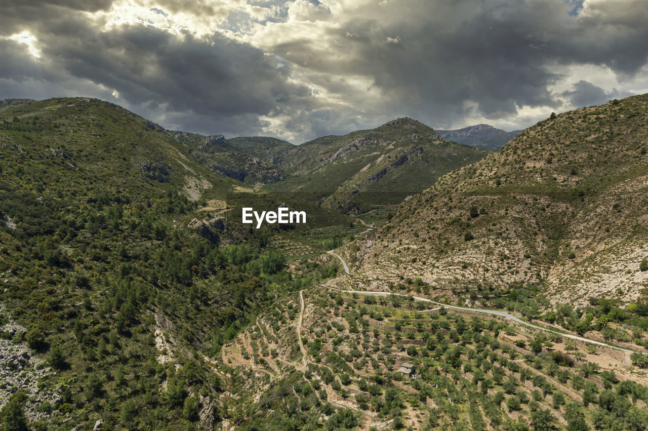 SCENIC VIEW OF MOUNTAIN AGAINST SKY