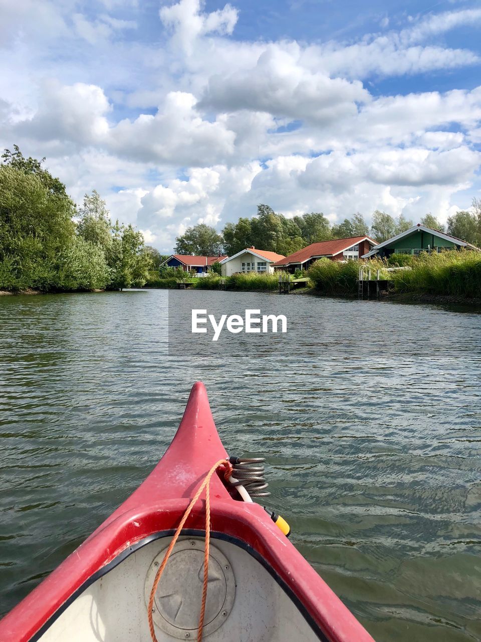 VIEW OF LAKE AGAINST SKY