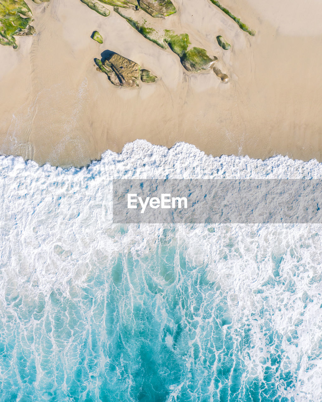 Aerial view of beach 