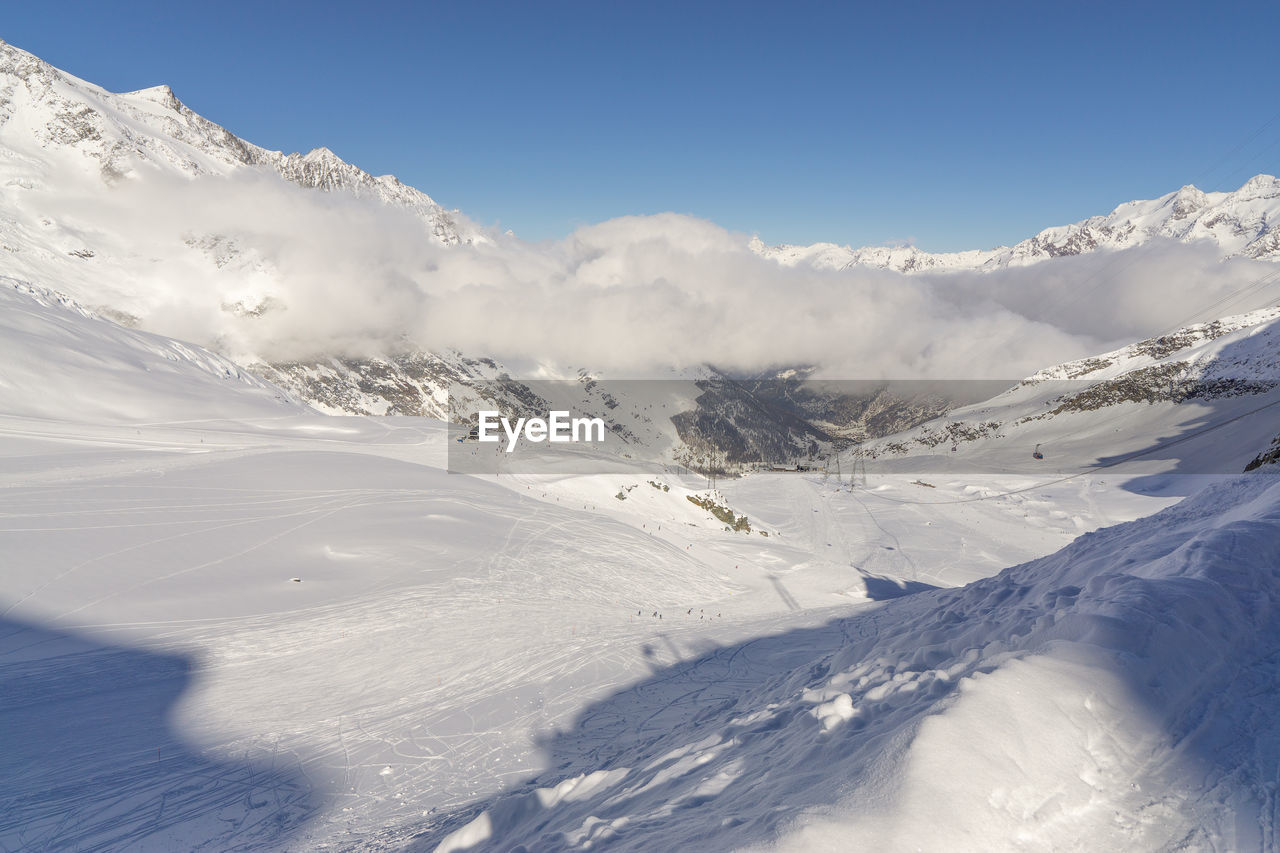 SNOWCAPPED MOUNTAINS AGAINST SKY