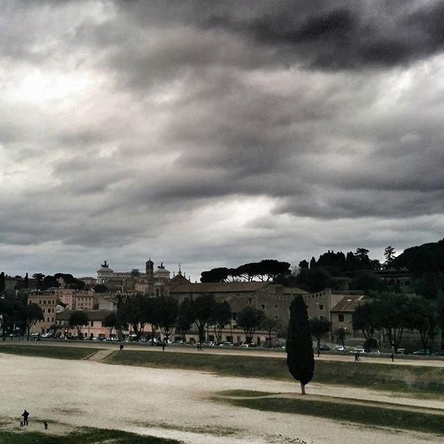 VIEW OF CLOUDY SKY OVER CITY