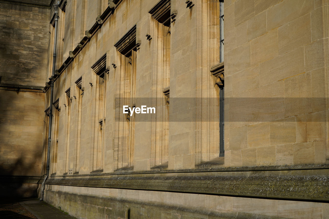 Full frame shot of old building