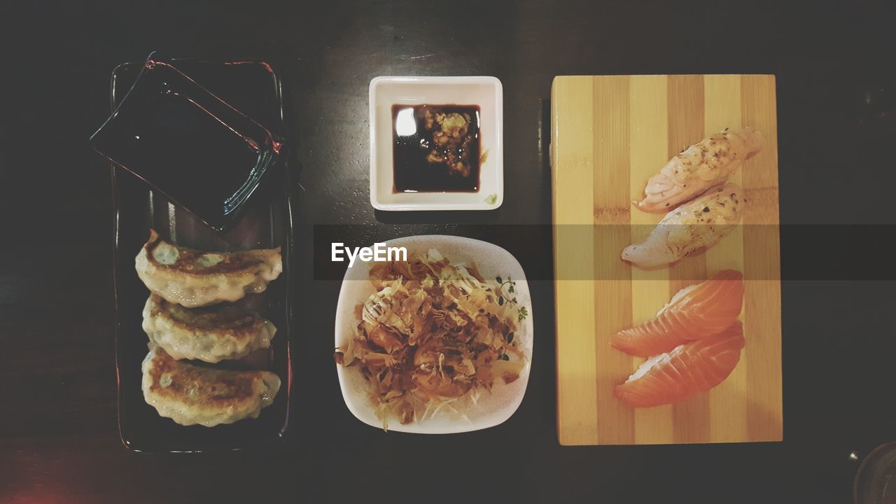 Close-up of sweet food on table