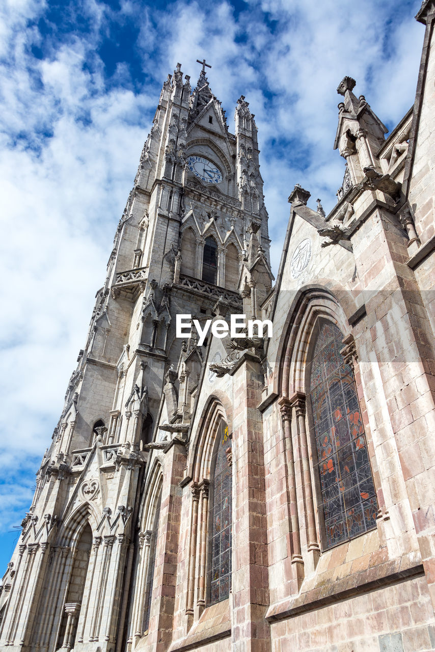 LOW ANGLE VIEW OF OLD CHURCH