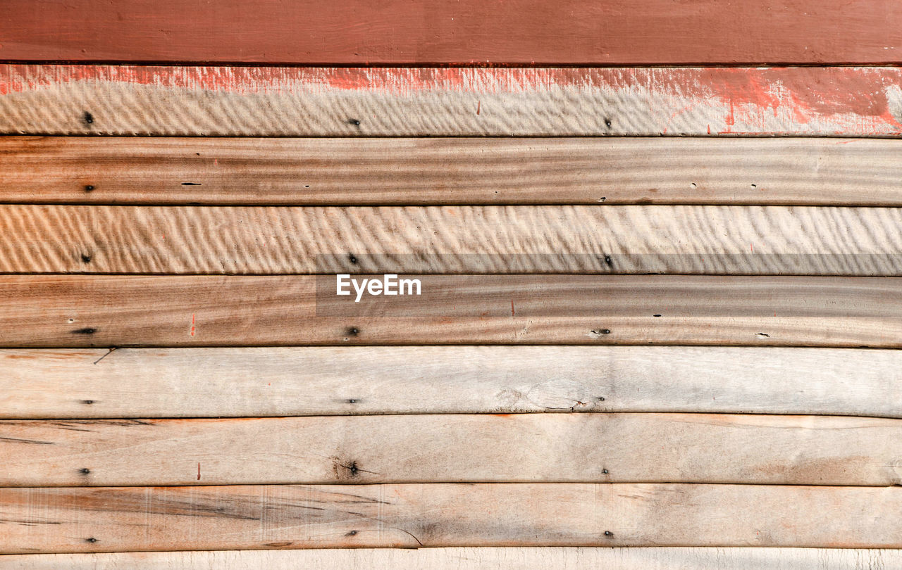 Full frame shot of hardwood floor