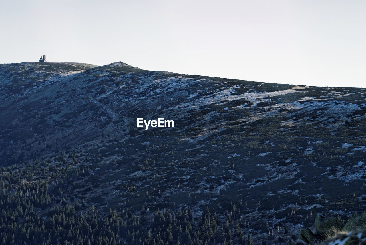 LANDSCAPE AGAINST CLEAR SKY