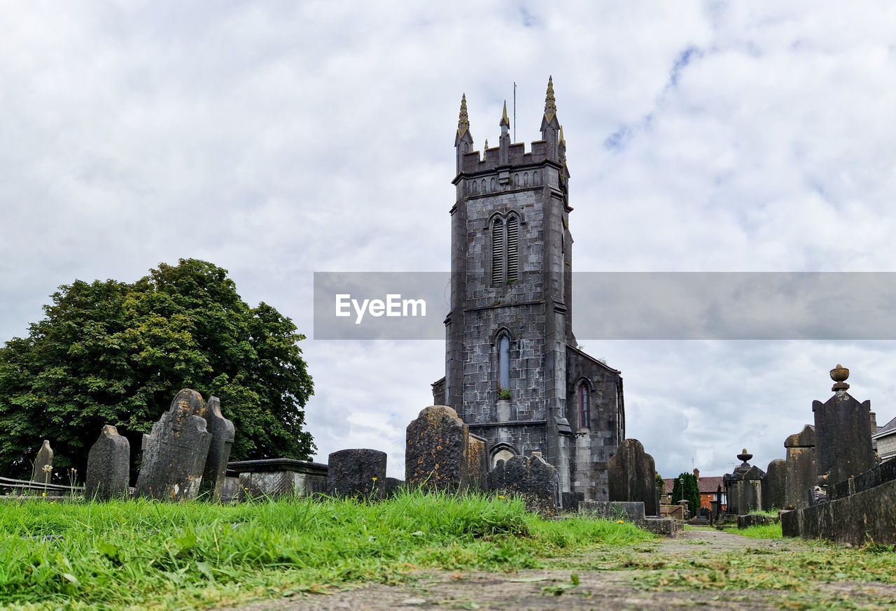 low angle view of church