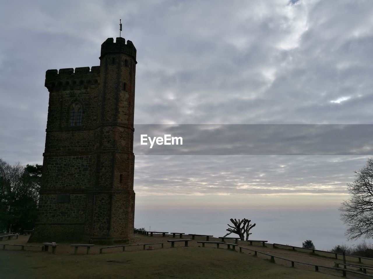 FORT AT SUNSET