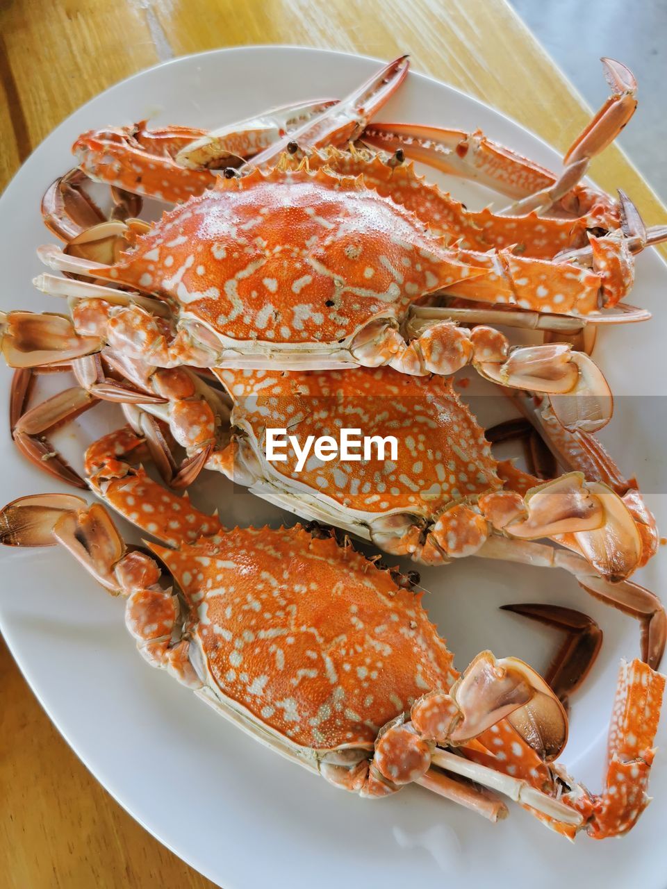 food, food and drink, dungeness crab, seafood, animal, crustacean, freshness, healthy eating, crab, meal, no people, wellbeing, fish, gourmet, plate, dinner, high angle view, indoors, animal themes, table, animal shell, close-up, meat, cooked, shell, prawn, shrimp